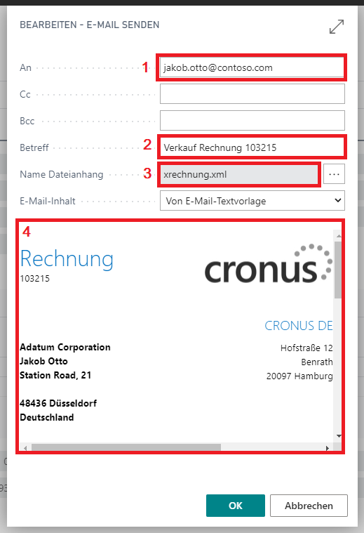 E-Mail Editor BC16