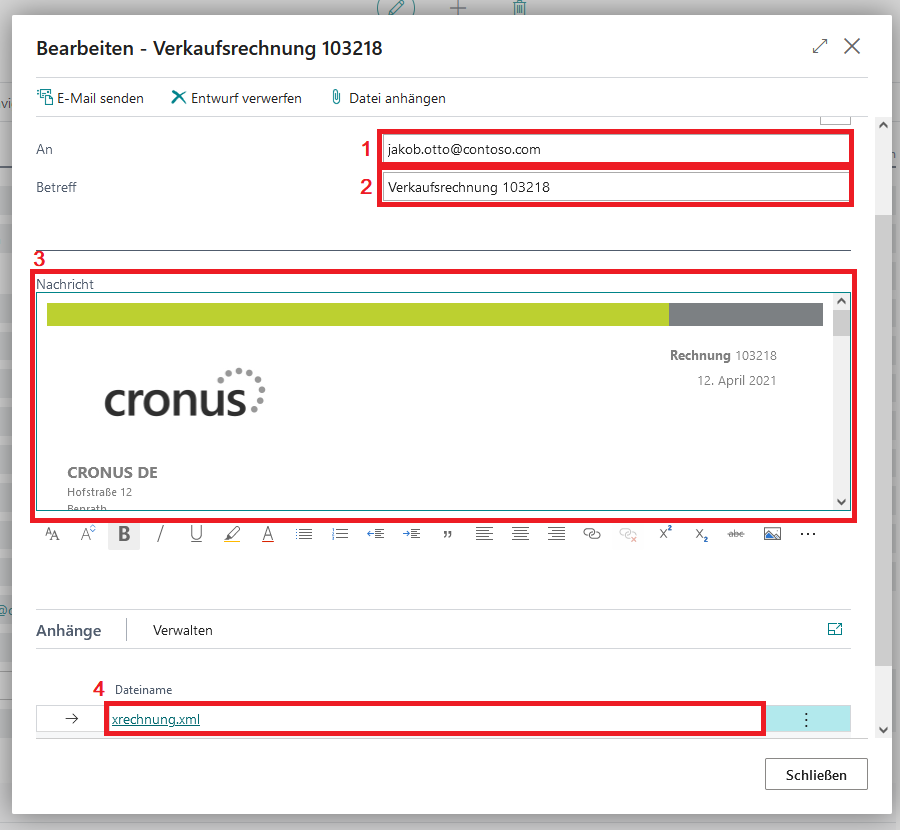 E-Mail Editor BC17